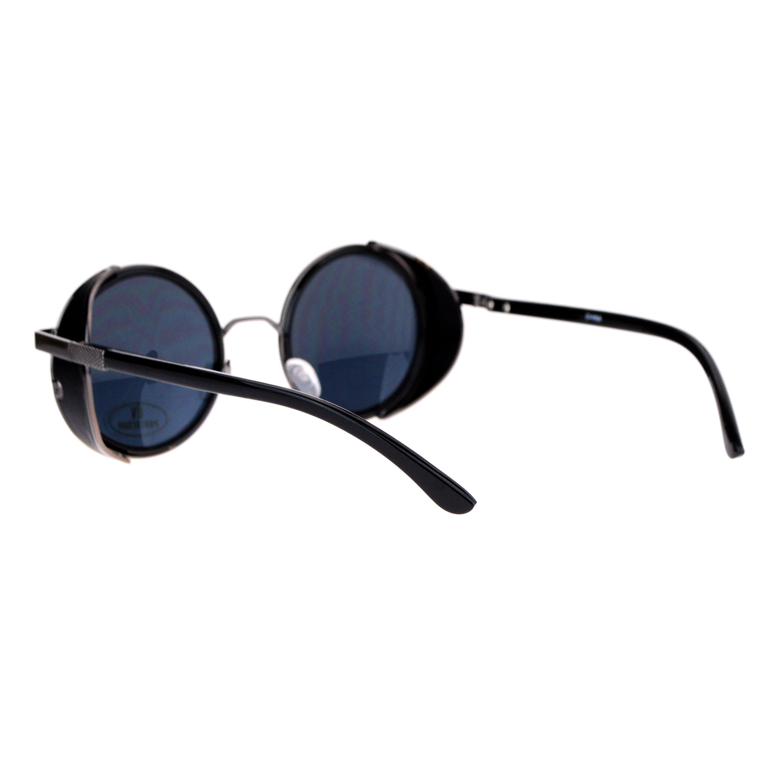 Sa106 Steampunk Victorian Side Visor Round Circle Lens Sunglasses Ebay 