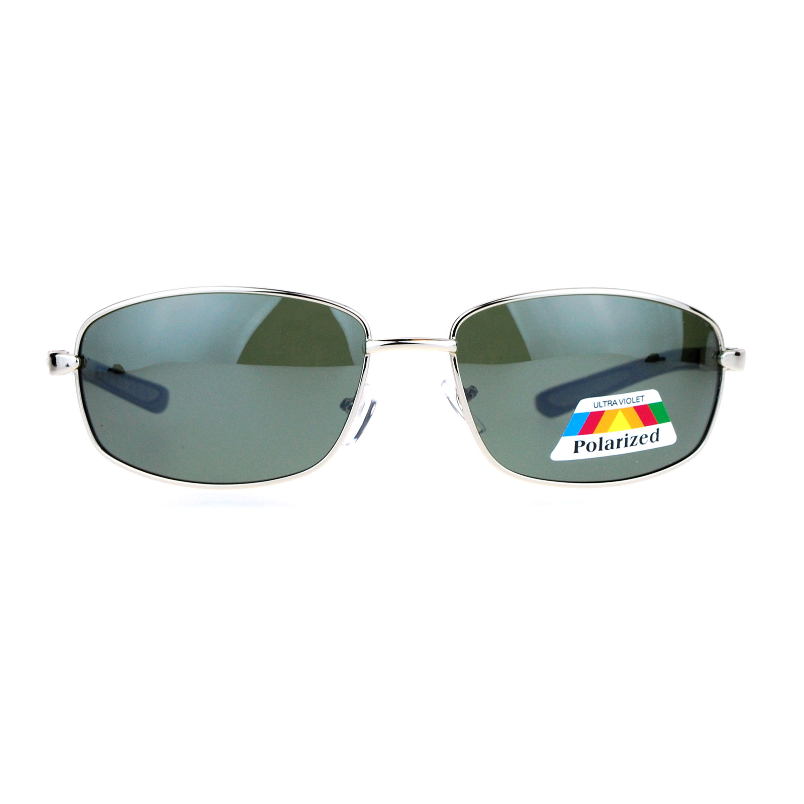 Sa106 Antiglare Polarized Lens Mens Metal Warp Sport Sunglasses Ebay