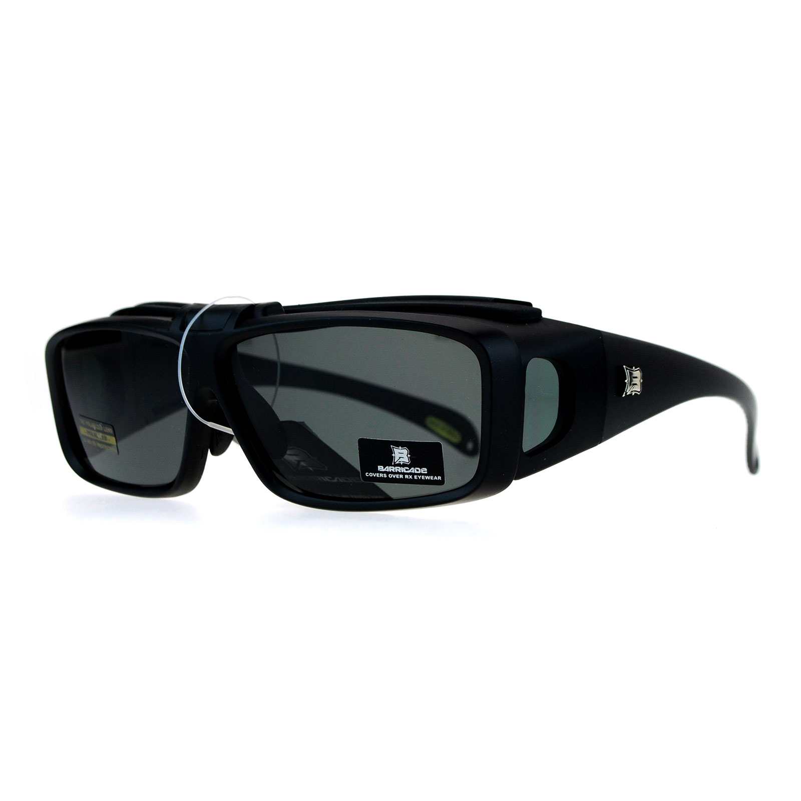 Sa106 Mens Polarized Lens Flip Up 60mm Fit Over Otg Sunglasses Ebay 