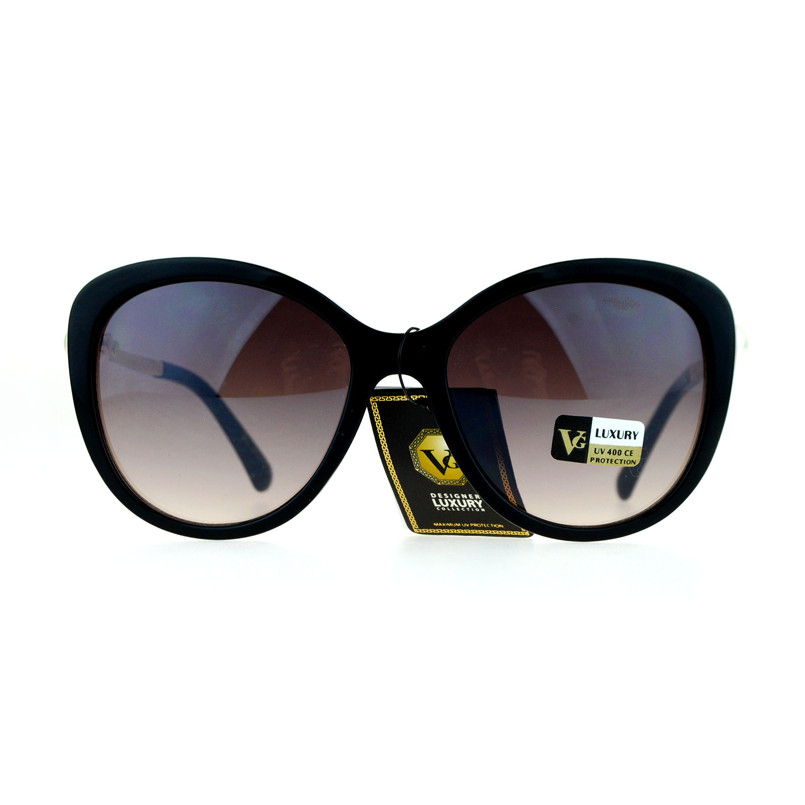 VG Eyewear Pearl Jewel Trim Diva Designer Fashion Womens Sunglasses | eBay