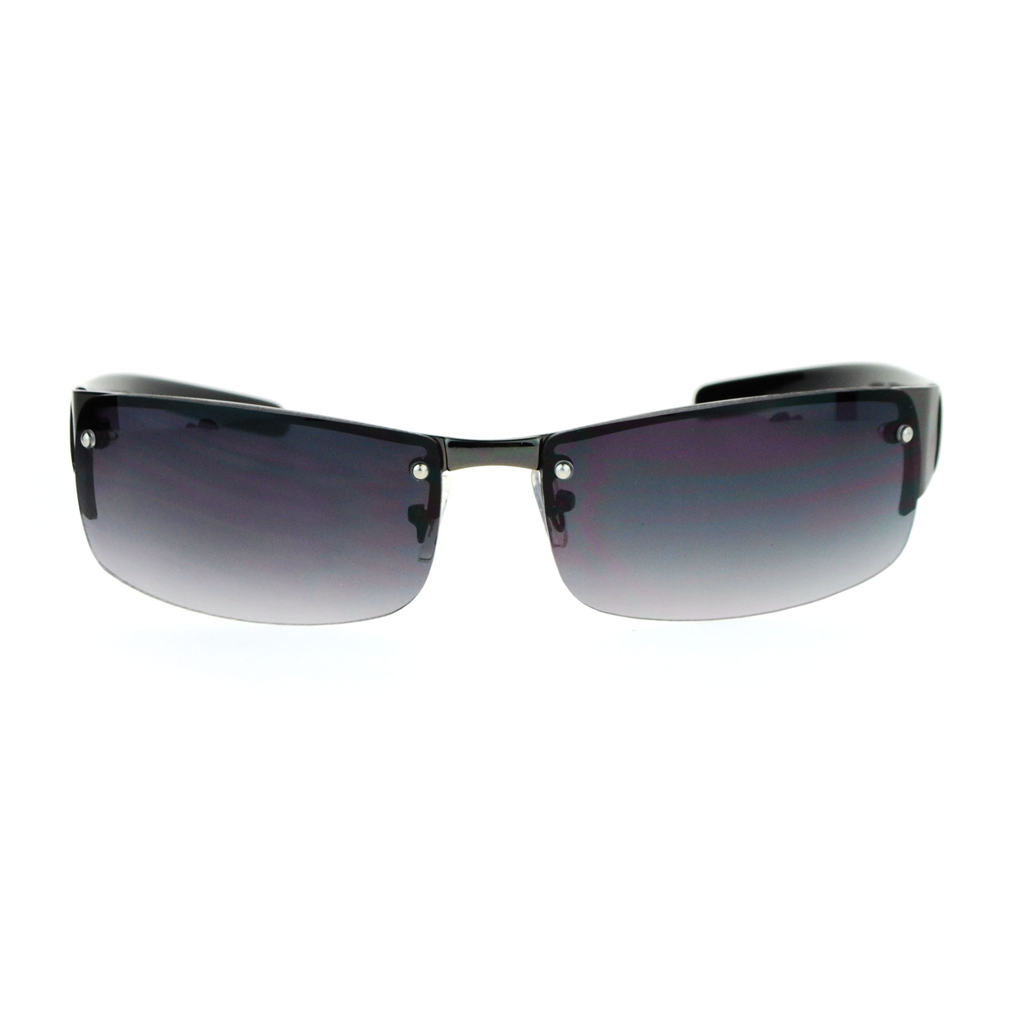 Sa106 Classic Luxury Elegant Rimless Rectangular Mens Fashion Sunglasses Ebay 