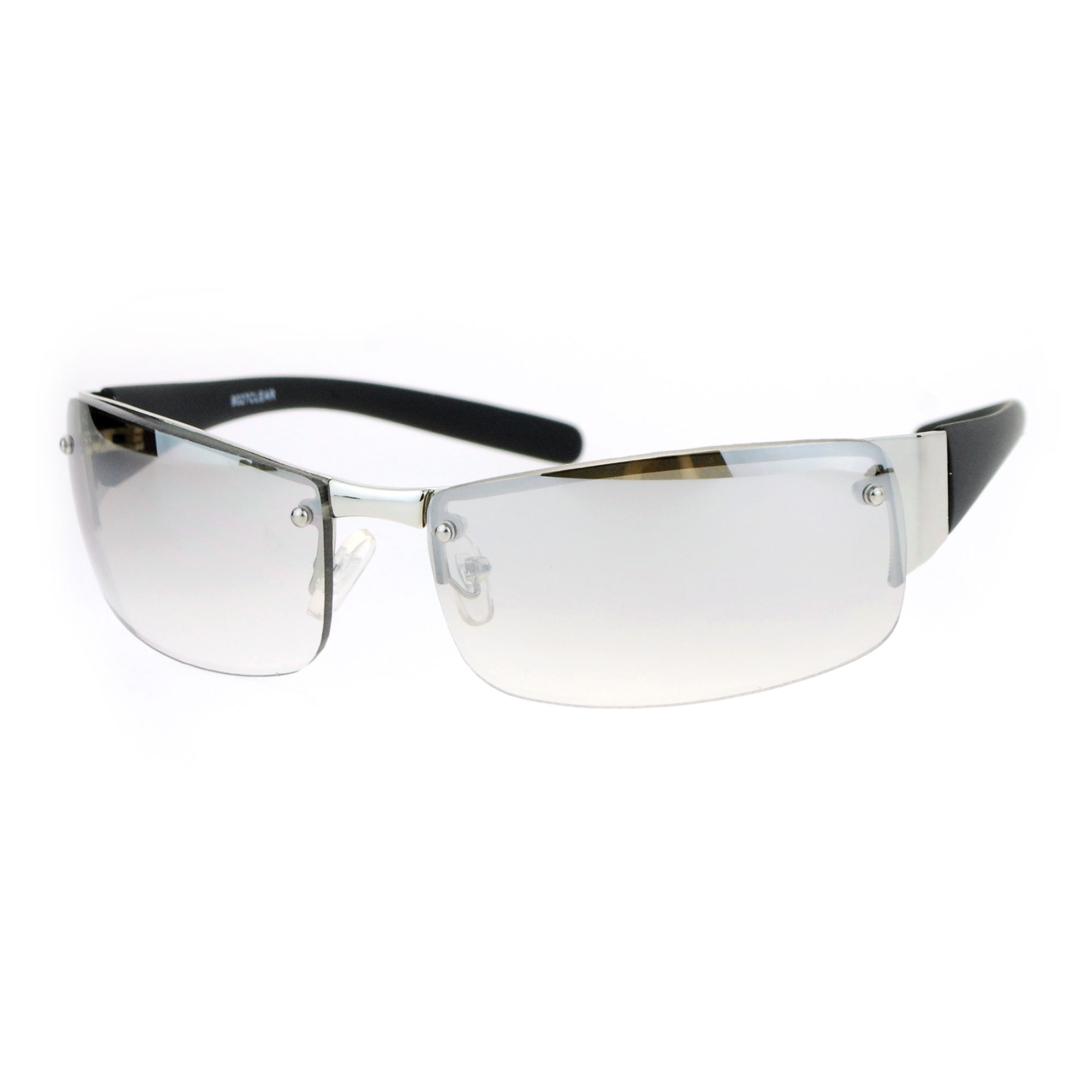 Sa106 Classic Luxury Elegant Rimless Rectangular Mens Fashion Sunglasses Ebay