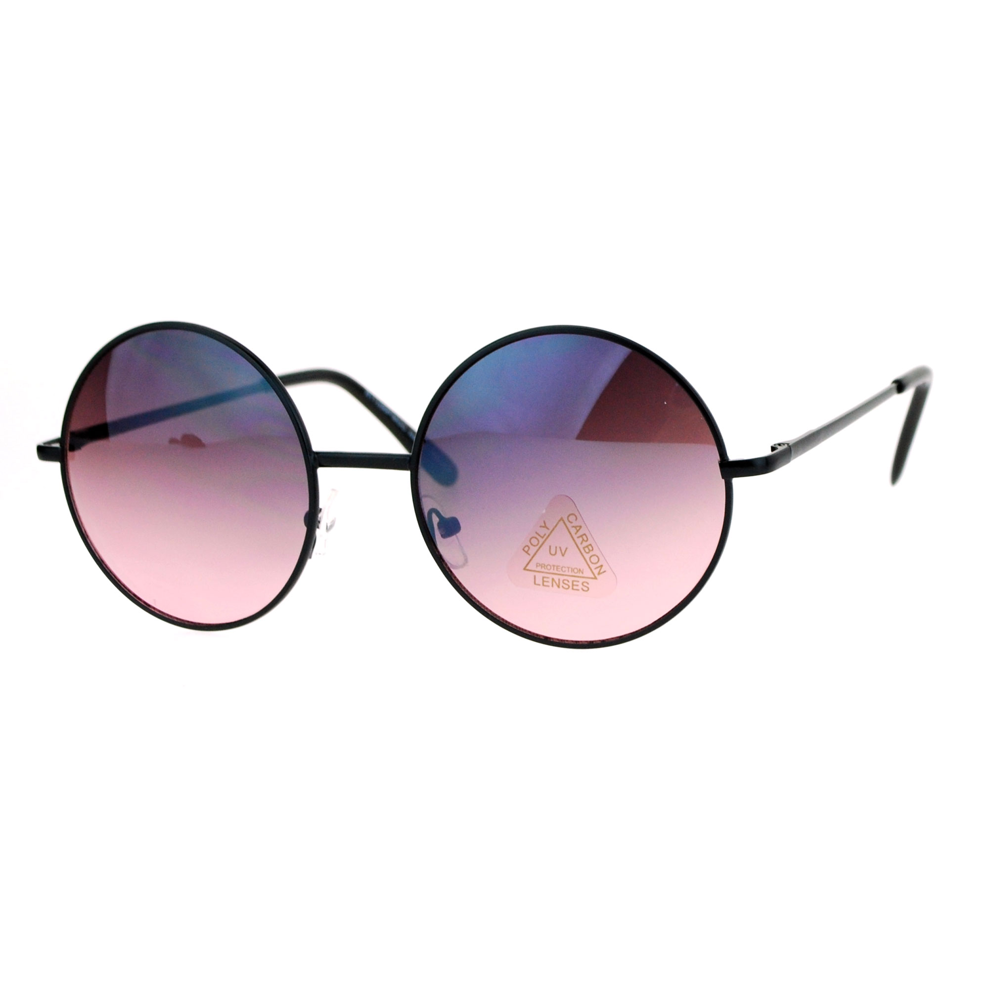 Sa106 Oceanic Color Lens Round Circle Hippie Sunglasses Ebay 
