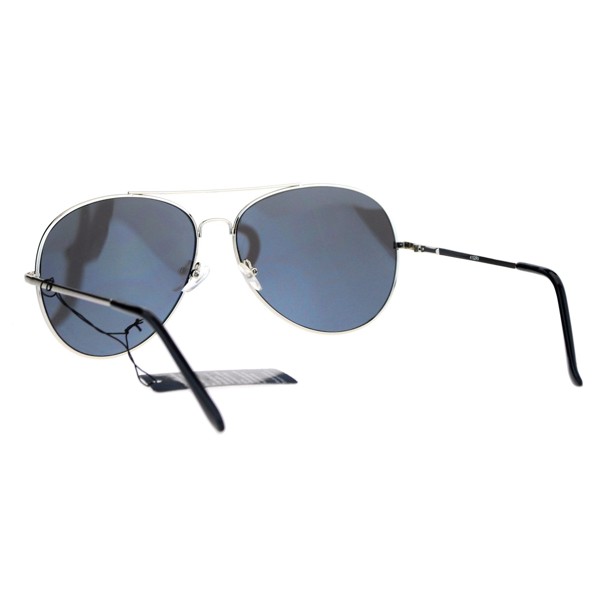 Sa106 Mens Color Mirror Retro Flat Lens Metal Aviator Sunglasses Ebay