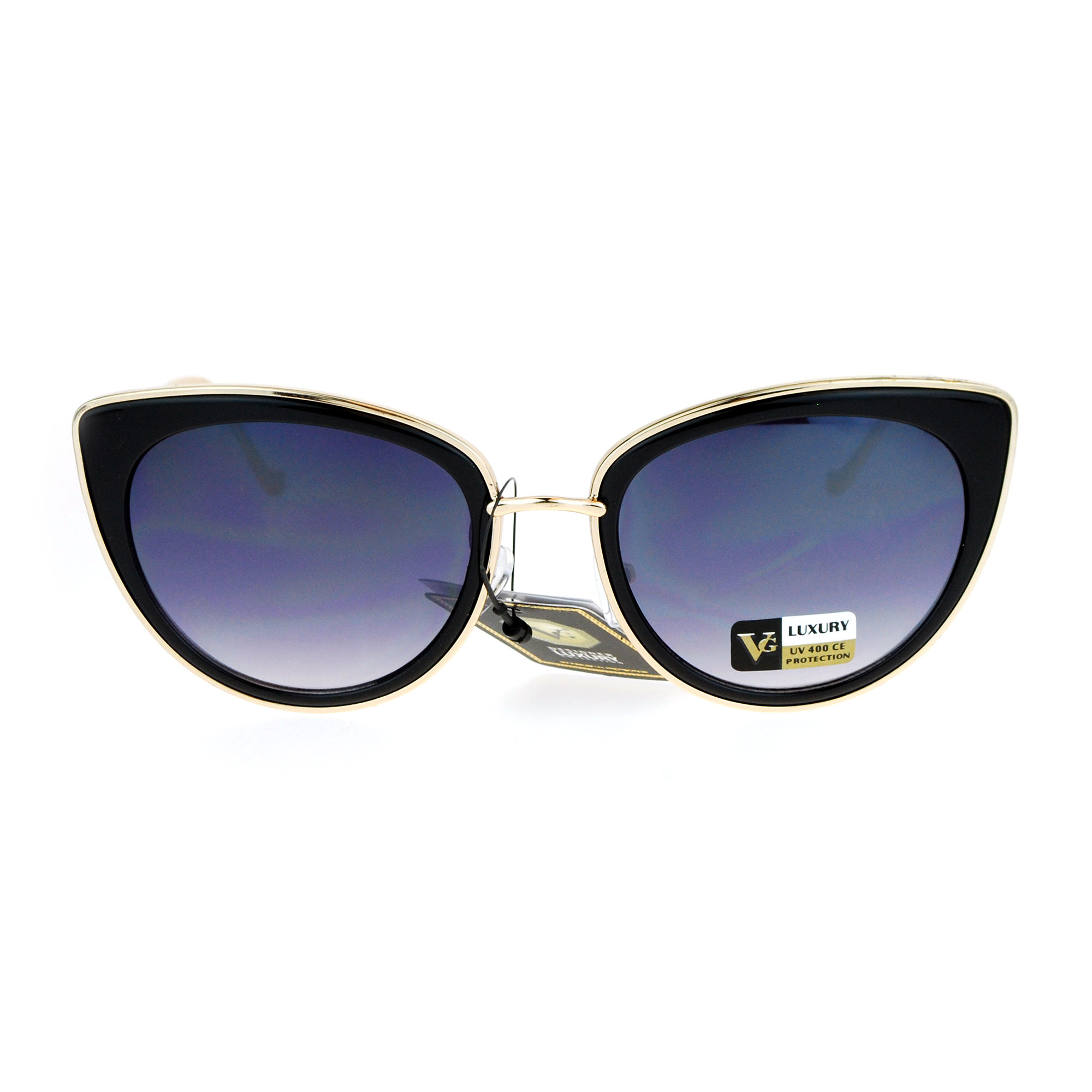 Sa106 Womens Gradient Lens Gothic Designer Cat Eye Sunglasses Ebay