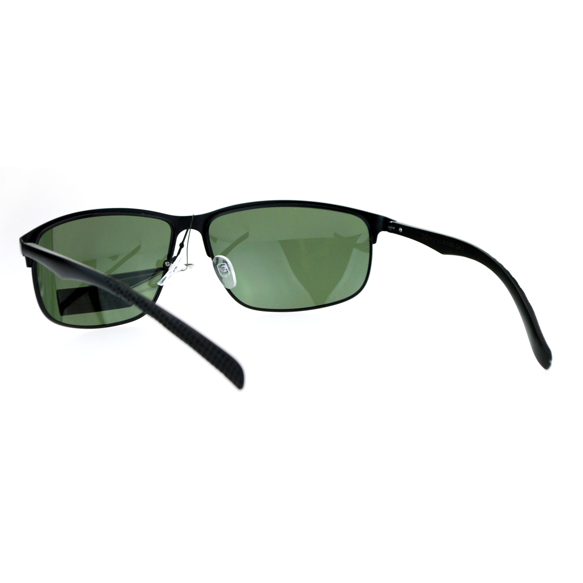 Xloop Polarized Lens Mens Metal Half Rim Sport Classic Sunglasses Ebay