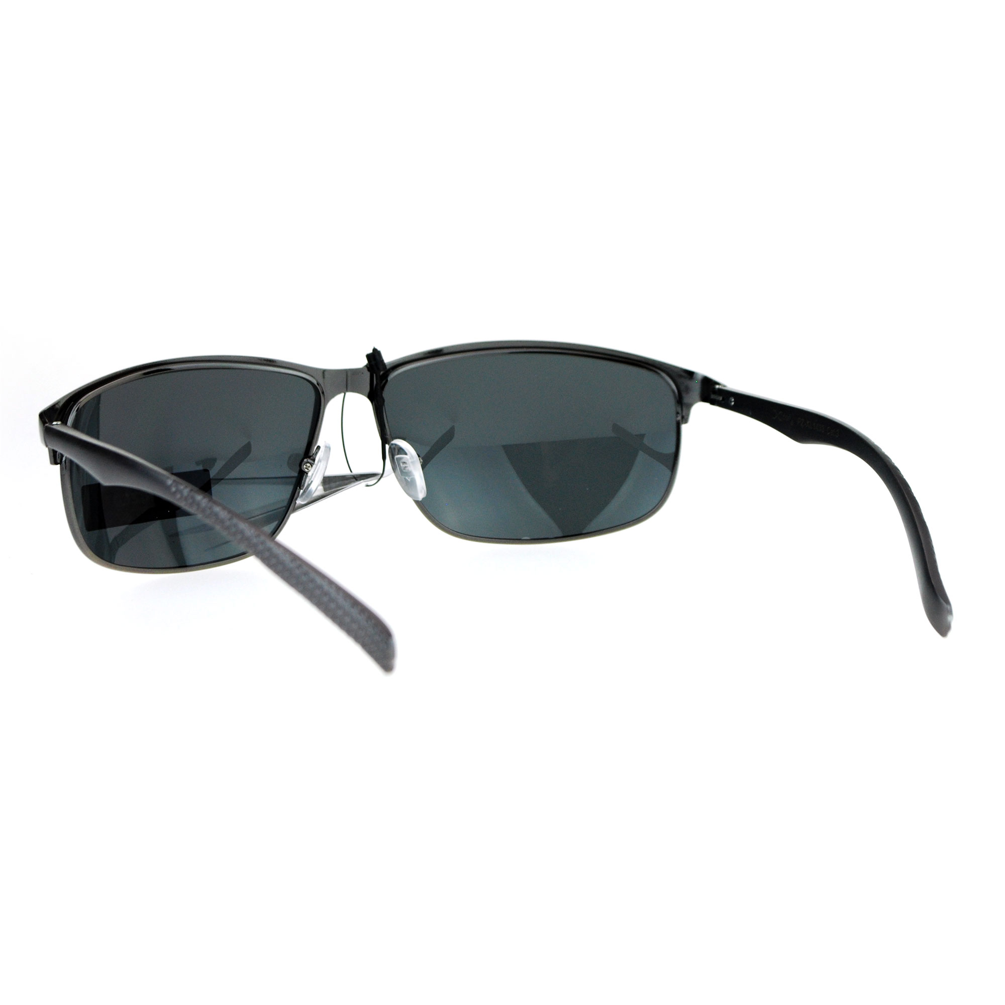 Xloop Polarized Lens Mens Metal Half Rim Sport Classic Sunglasses Ebay 