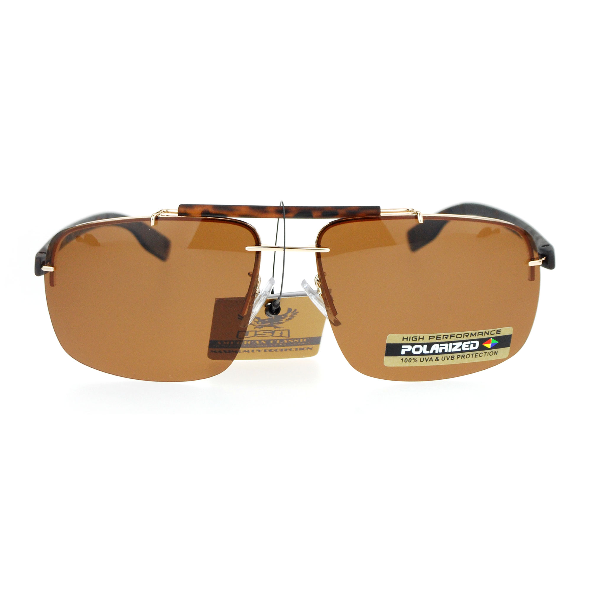 rimless rectangle sunglasses wholesale