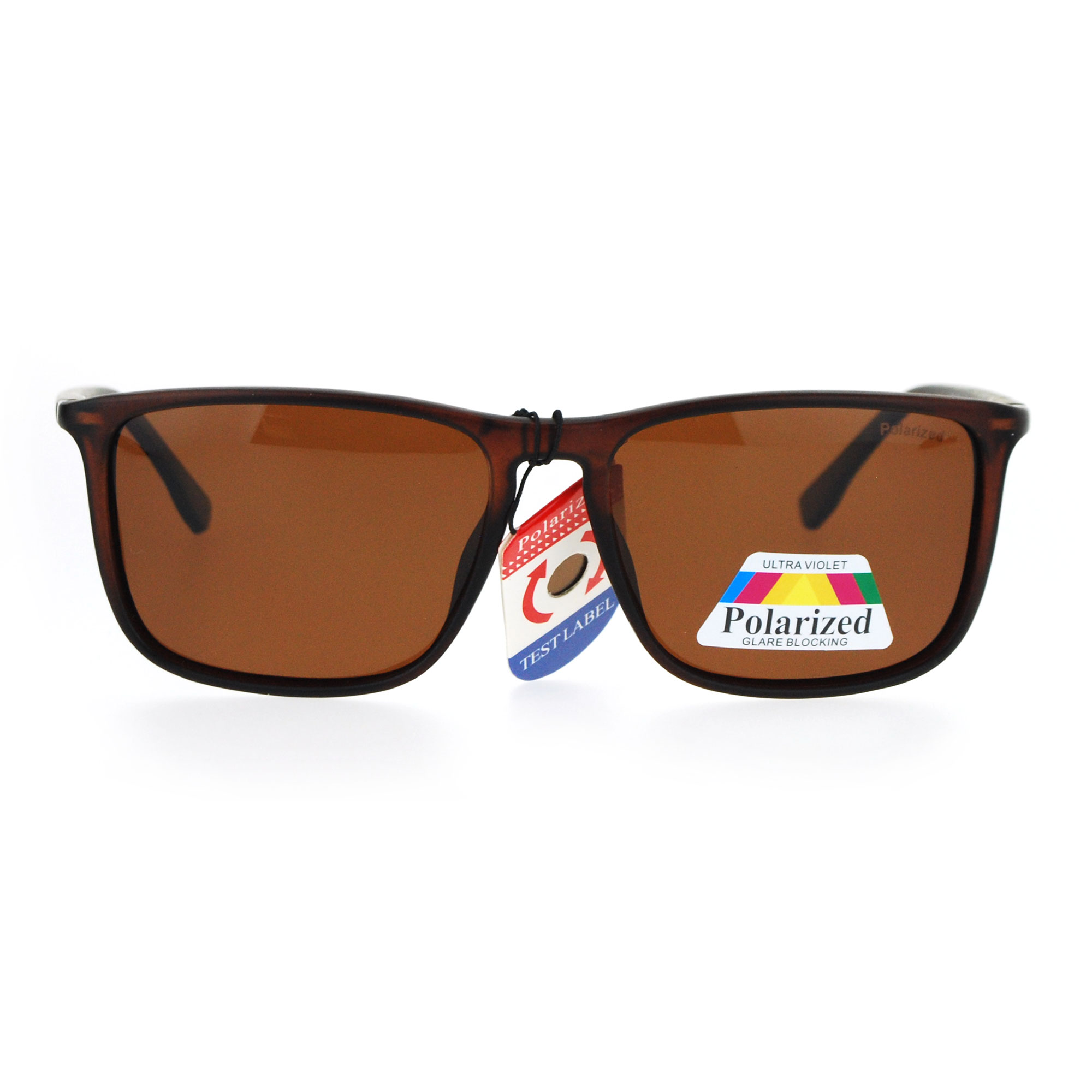 Polarized Mens Minimal Mod Simple Rectangular Sport Sunglasses | eBay