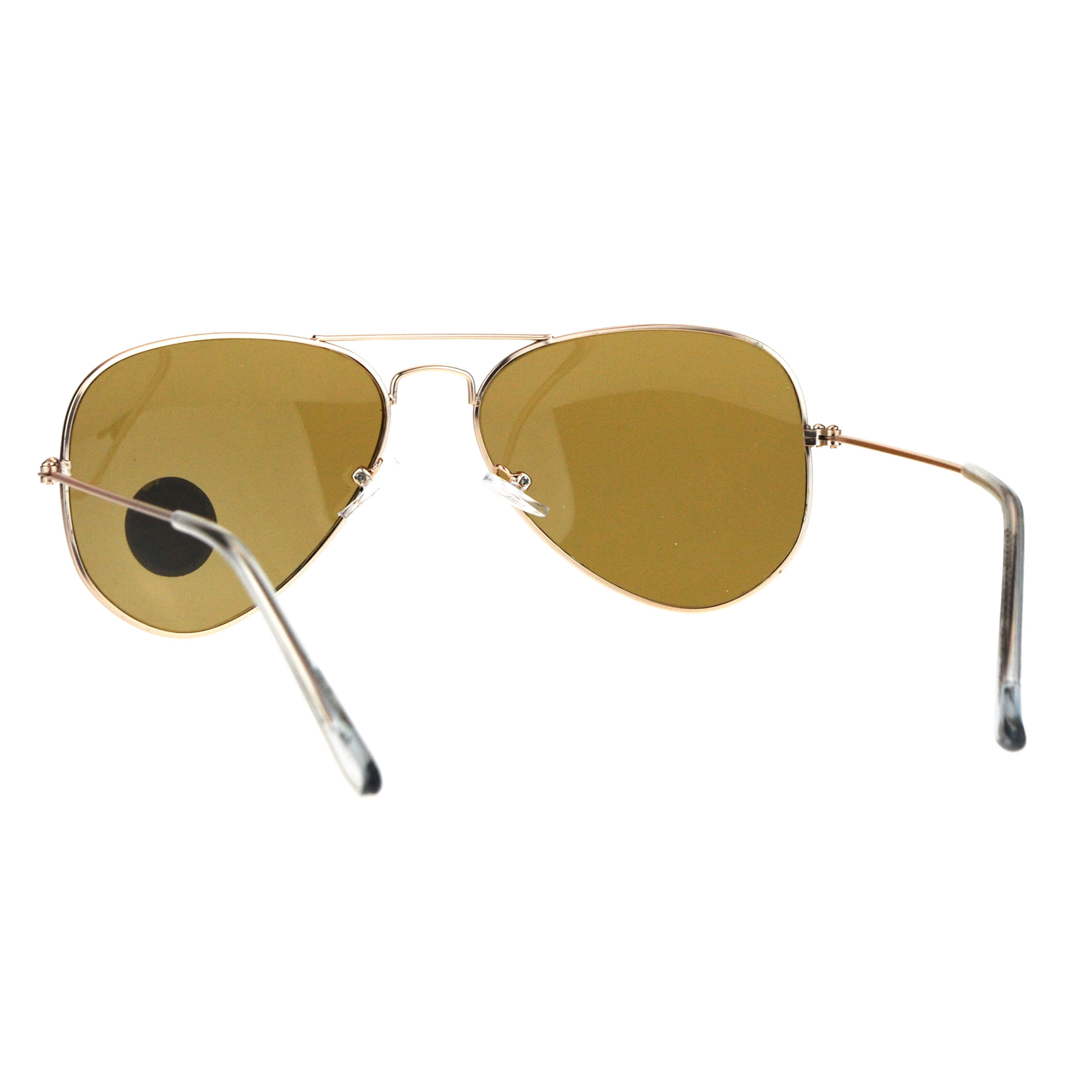 Mens Tempered Glass Lens Metal Wire Rim Classic Police Sunglasses Ebay 8291