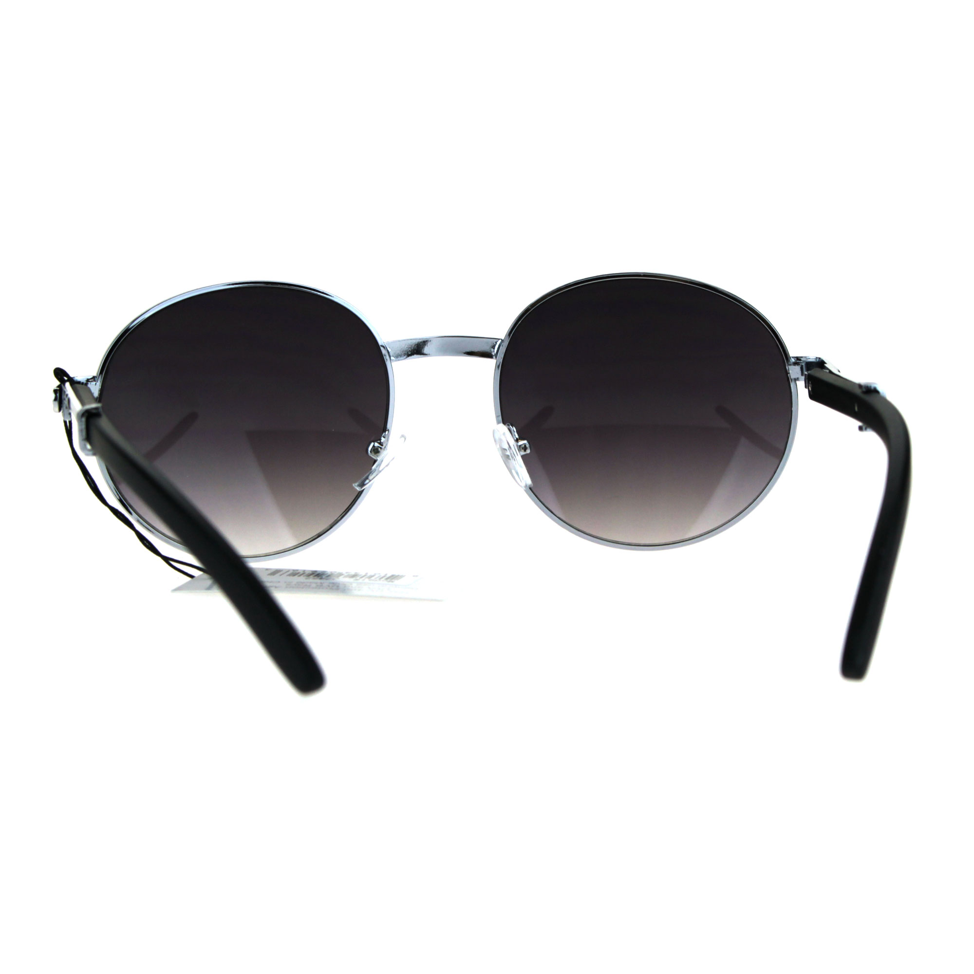 Mens Large Round Wood Buff Og Gangster 90s Luxury Shades Sunglasses Ebay
