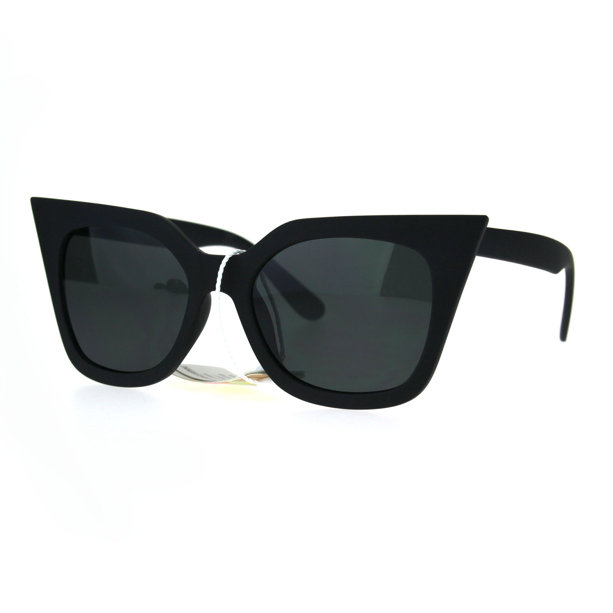 Womens Color Mirror Retro Oversize Gothic Cat Eye Chic Sunglasses Ebay 