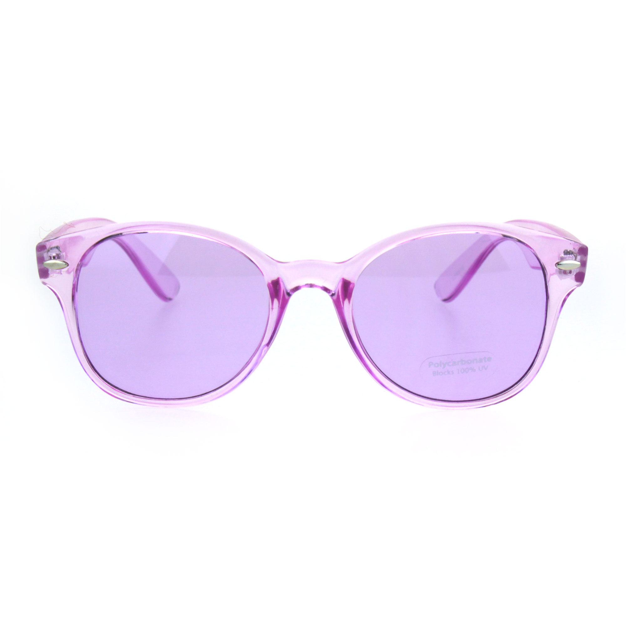 Color Suger Candy Womens Retro Hippie Horn Rim Sunglasses | eBay display picture 3