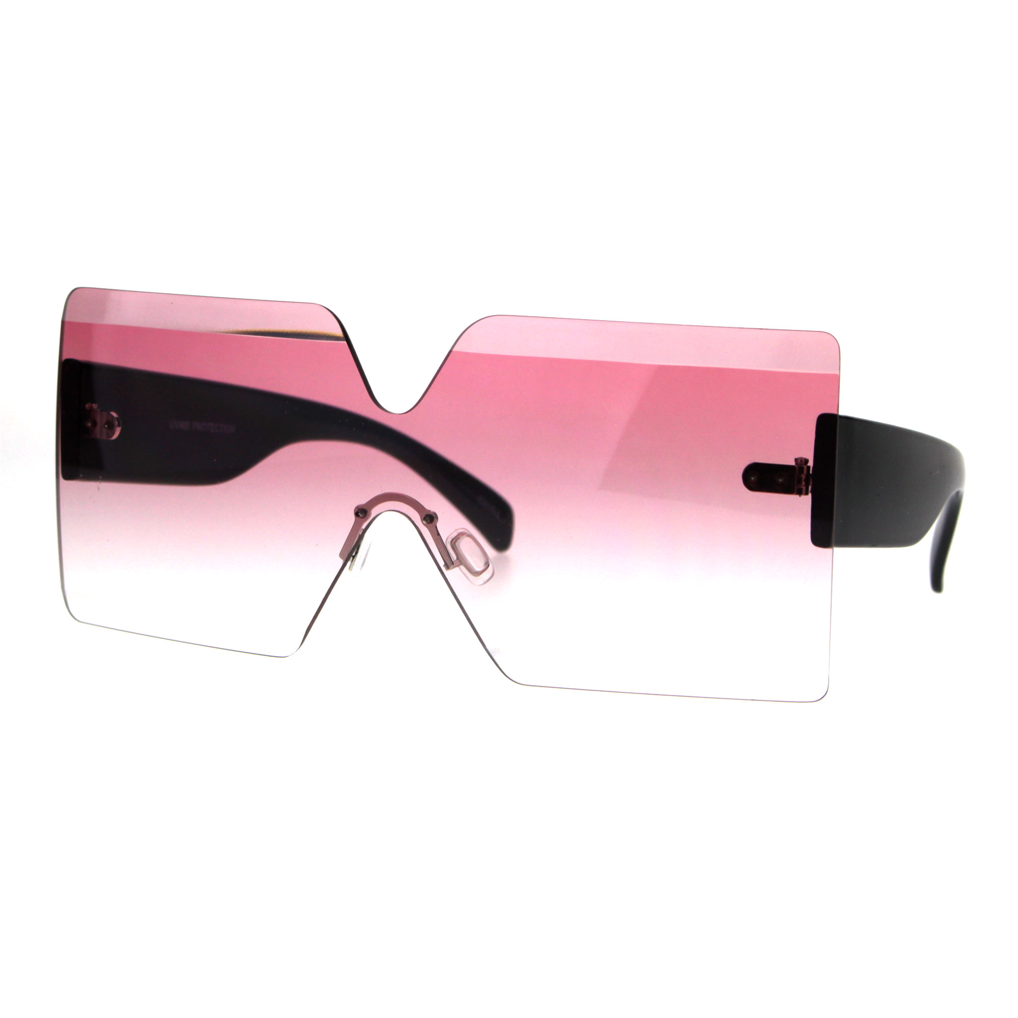 Futurism Rectangular Robotic Funk Disco Gradient Sunglasses Ebay 