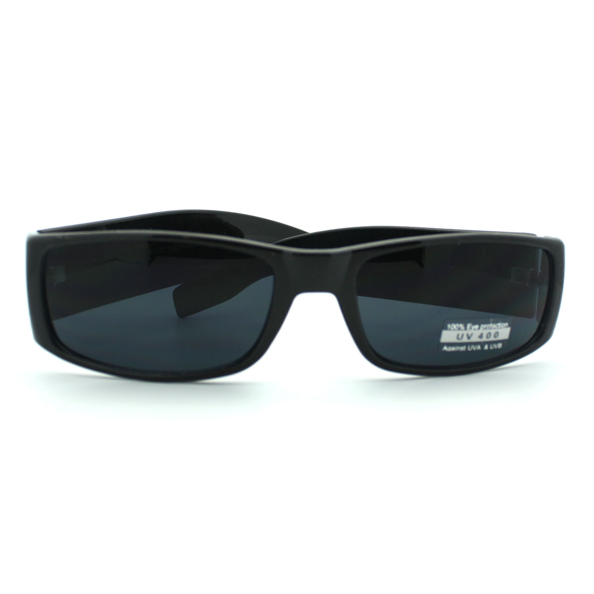 New All Black Gangster Biker Sunglasses Mens Riding Low | eBay