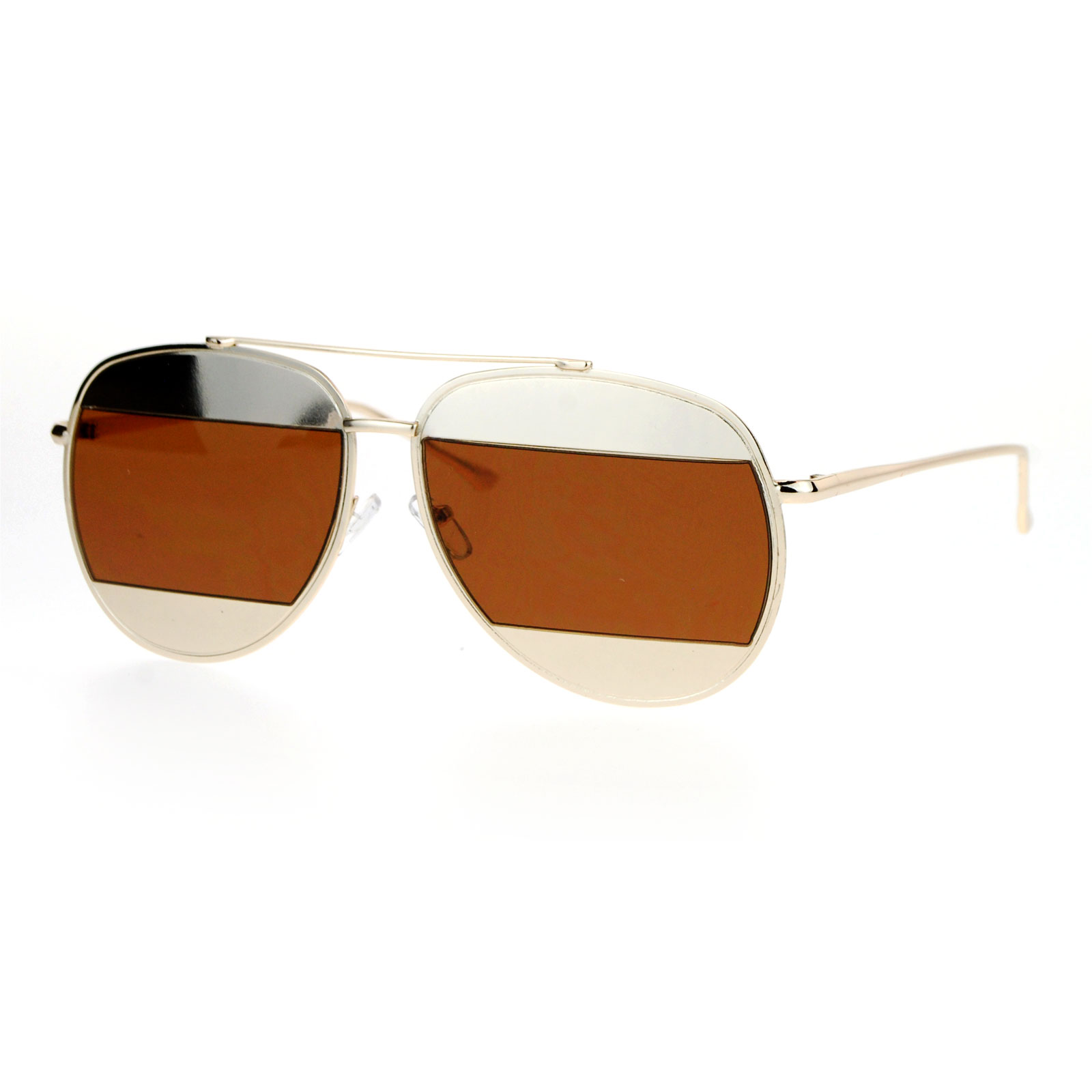 SA106 Retro Unique Cropped Blinder Lens Sunglasses | eBay