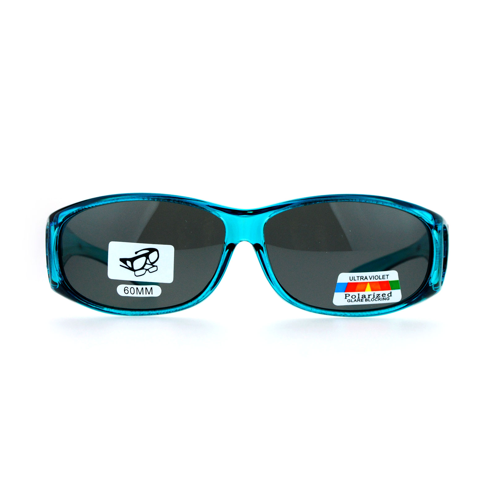 SA106 Rectangular Polarized Anti-glare 60mm Fit Over OTG Sunglasses | eBay