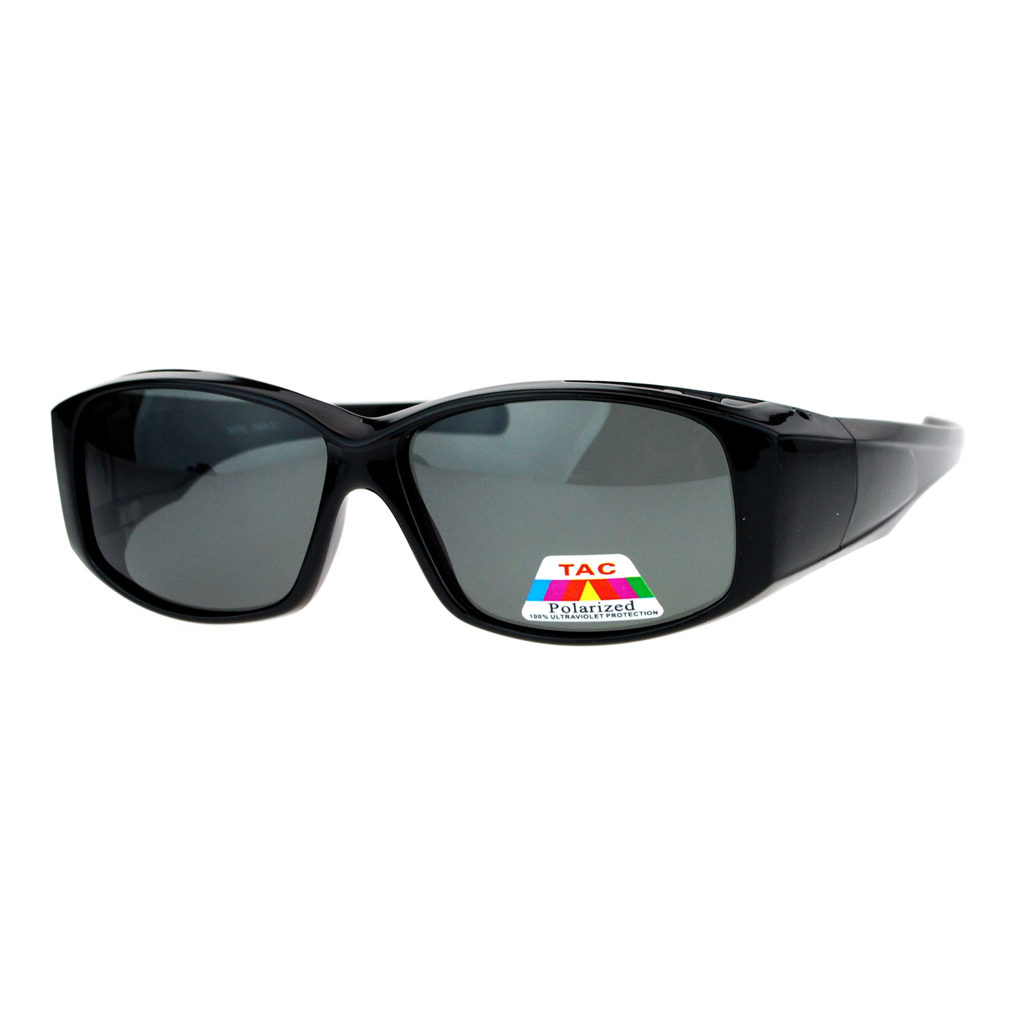 SA106 Fit Over Glasses Anti-glare Polarized Rectangular ... sunglasses glare and diagrams 