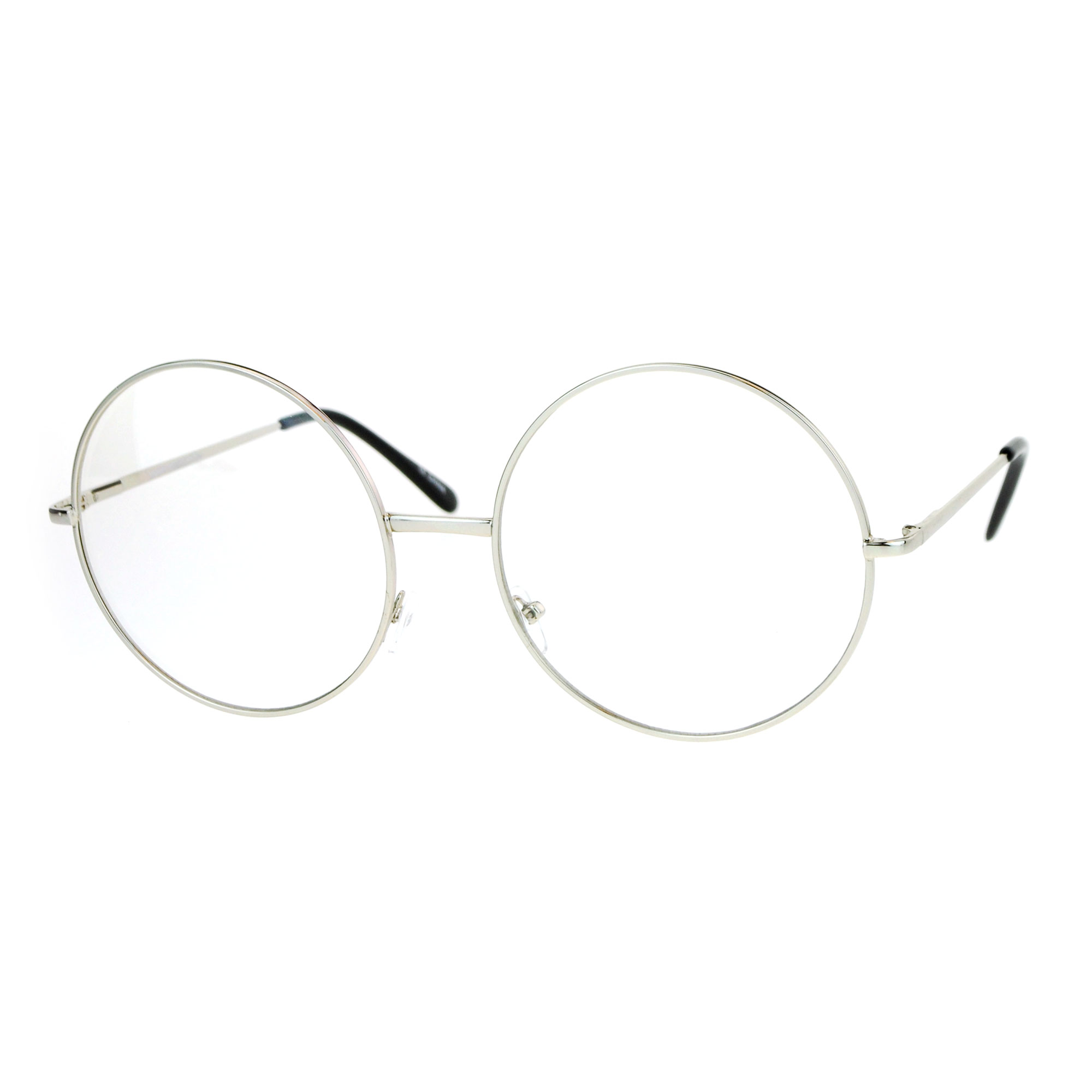 SA106 Extra Large Round Circle Lens Hippie Groovy Womens Eye Glasses | eBay