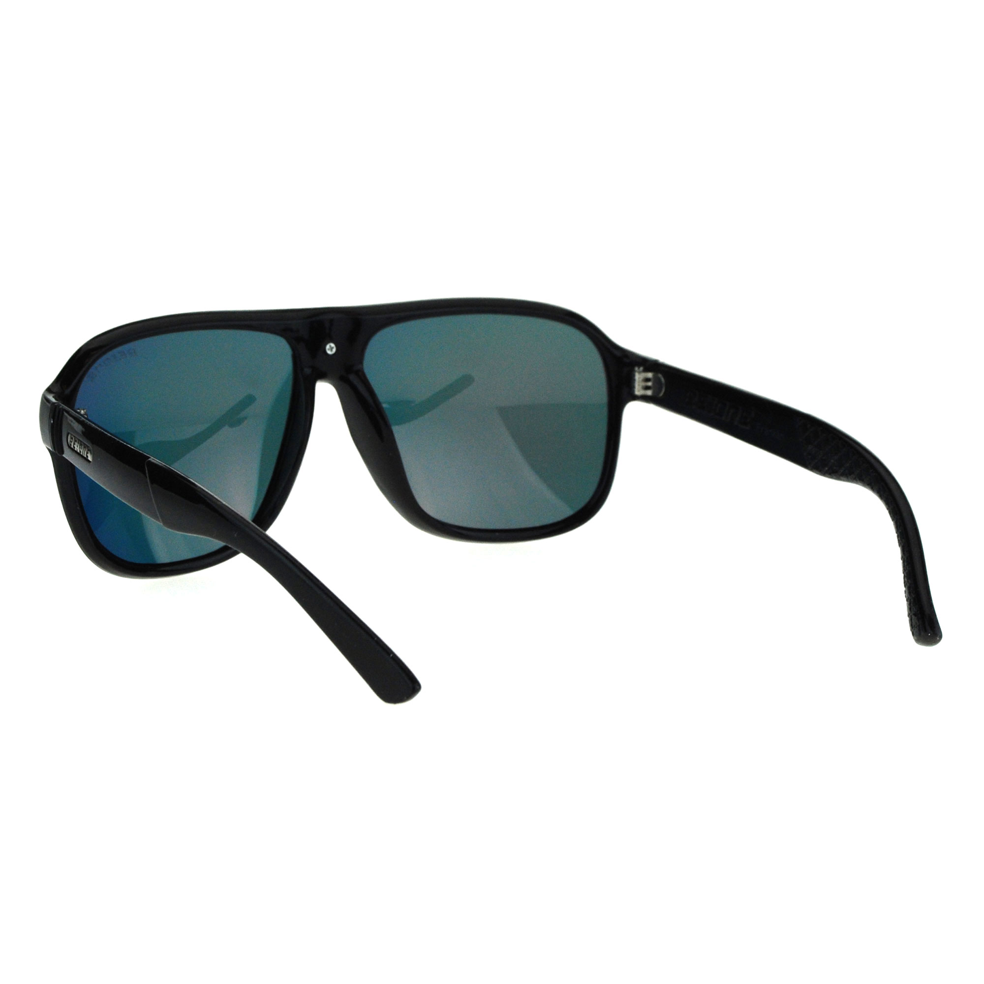 Anti-glare Polarized Lens Mens Racer Plastic Aviator Sport Sunglasses ...