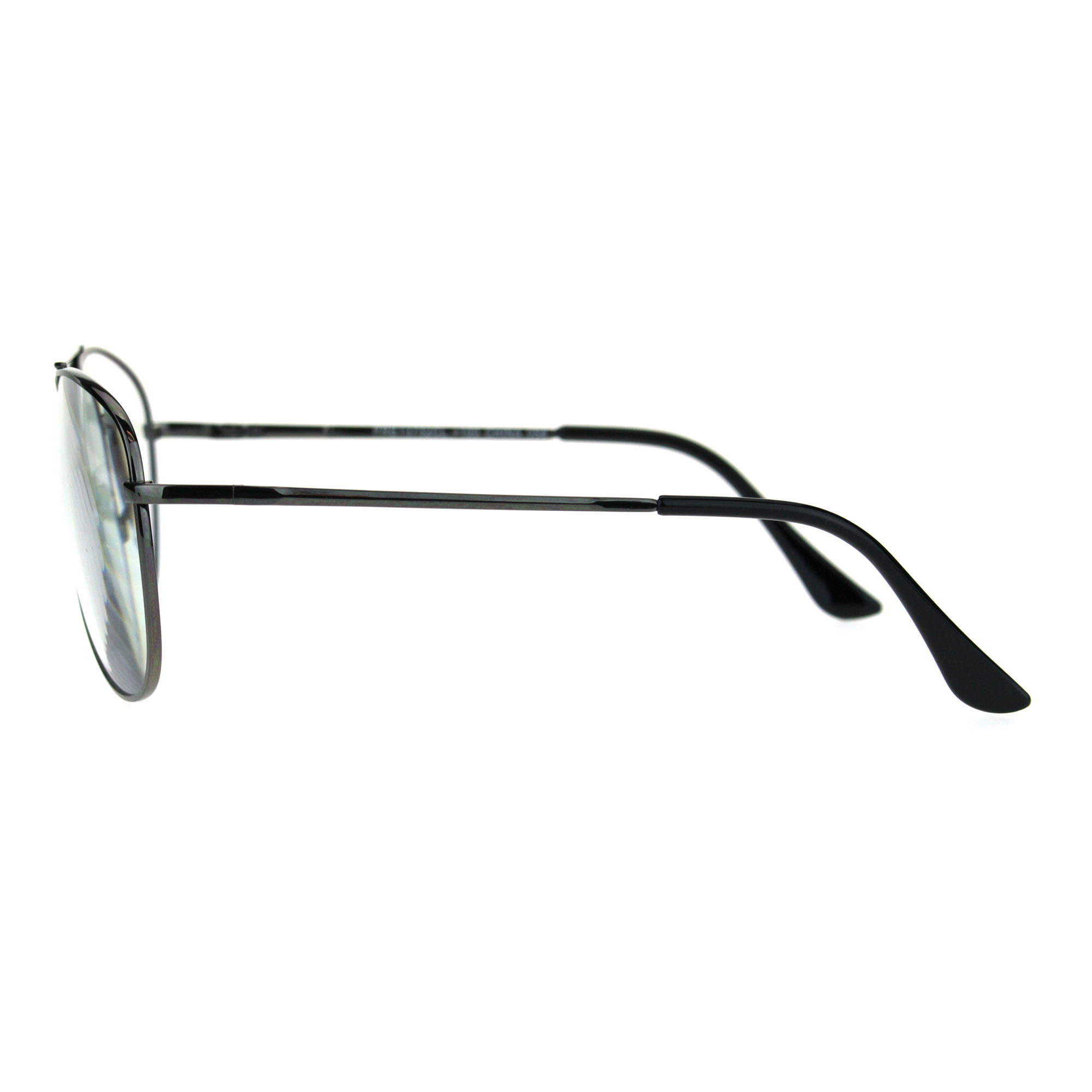 Mens metal rim officer aviator multi 3 power focus progressive reading